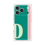 プレミアムスクエアケース［ オリジナル - initial color line - D green ］