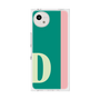プレミアムスクエアケース［ オリジナル - initial color line - D green ］