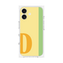 プレミアムスクエアケース［ オリジナル - initial color line - D yellow ］