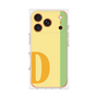 プレミアムスクエアケース［ オリジナル - initial color line - D yellow ］