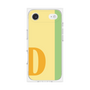 プレミアムスクエアケース［ オリジナル - initial color line - D yellow ］