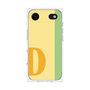プレミアムスクエアケース［ オリジナル - initial color line - D yellow ］