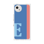 プレミアムスクエアケース［ オリジナル - initial color line - E blue ］
