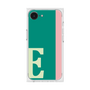 プレミアムスクエアケース［ オリジナル - initial color line - E green ］