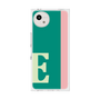 プレミアムスクエアケース［ オリジナル - initial color line - E green ］