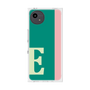 プレミアムスクエアケース［ オリジナル - initial color line - E green ］