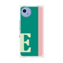 プレミアムスクエアケース［ オリジナル - initial color line - E green ］