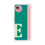 プレミアムスクエアケース［ オリジナル - initial color line - E green ］