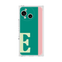 プレミアムスクエアケース［ オリジナル - initial color line - E green ］