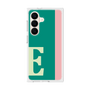 プレミアムスクエアケース［ オリジナル - initial color line - E green ］