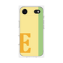 プレミアムスクエアケース［ オリジナル - initial color line - E yellow ］