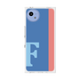 プレミアムスクエアケース［ オリジナル - initial color line - F blue ］