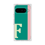 プレミアムスクエアケース［ オリジナル - initial color line - F green ］