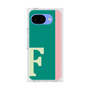 プレミアムスクエアケース［ オリジナル - initial color line - F green ］