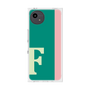 プレミアムスクエアケース［ オリジナル - initial color line - F green ］