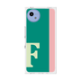 プレミアムスクエアケース［ オリジナル - initial color line - F green ］