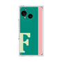 プレミアムスクエアケース［ オリジナル - initial color line - F green ］