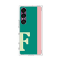 プレミアムスクエアケース［ オリジナル - initial color line - F green ］