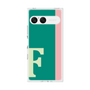 プレミアムスクエアケース［ オリジナル - initial color line - F green ］