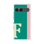 プレミアムスクエアケース［ オリジナル - initial color line - F green ］