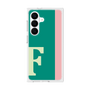 プレミアムスクエアケース［ オリジナル - initial color line - F green ］