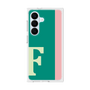 プレミアムスクエアケース［ オリジナル - initial color line - F green ］