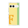 プレミアムスクエアケース［ オリジナル - initial color line - F yellow ］