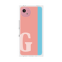 プレミアムスクエアケース［ オリジナル - initial color line - G pink ］