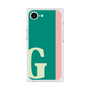 プレミアムスクエアケース［ オリジナル - initial color line - G green ］