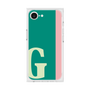 プレミアムスクエアケース［ オリジナル - initial color line - G green ］