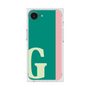プレミアムスクエアケース［ オリジナル - initial color line - G green ］