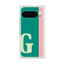 プレミアムスクエアケース［ オリジナル - initial color line - G green ］
