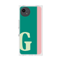 プレミアムスクエアケース［ オリジナル - initial color line - G green ］