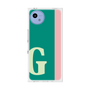 プレミアムスクエアケース［ オリジナル - initial color line - G green ］