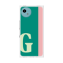 プレミアムスクエアケース［ オリジナル - initial color line - G green ］