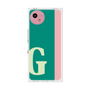 プレミアムスクエアケース［ オリジナル - initial color line - G green ］
