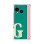 プレミアムスクエアケース［ オリジナル - initial color line - G green ］