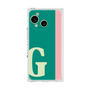 プレミアムスクエアケース［ オリジナル - initial color line - G green ］