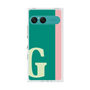 プレミアムスクエアケース［ オリジナル - initial color line - G green ］