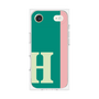 プレミアムスクエアケース［ オリジナル - initial color line - H green ］
