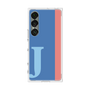 プレミアムスクエアケース［ オリジナル - initial color line - J blue ］