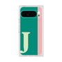 プレミアムスクエアケース［ オリジナル - initial color line - J green ］