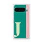 プレミアムスクエアケース［ オリジナル - initial color line - J green ］