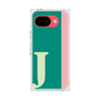 プレミアムスクエアケース［ オリジナル - initial color line - J green ］