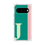 プレミアムスクエアケース［ オリジナル - initial color line - J green ］