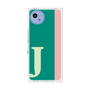 プレミアムスクエアケース［ オリジナル - initial color line - J green ］