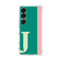 プレミアムスクエアケース［ オリジナル - initial color line - J green ］