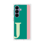 プレミアムスクエアケース［ オリジナル - initial color line - J green ］