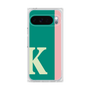 プレミアムスクエアケース［ オリジナル - initial color line - K green ］