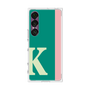 プレミアムスクエアケース［ オリジナル - initial color line - K green ］